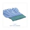 Boardwalk Medium Looped-End Wet Mop, Blue, Microfiber, PK12, BWKMWTMBCT BWKMWTMBCT - alternate 6